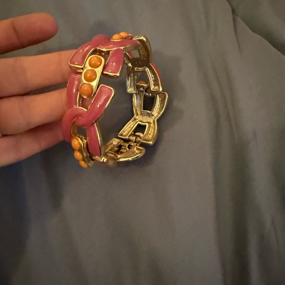 Banana Republic Pink and Gold Bracelet - Picture 2 of 4